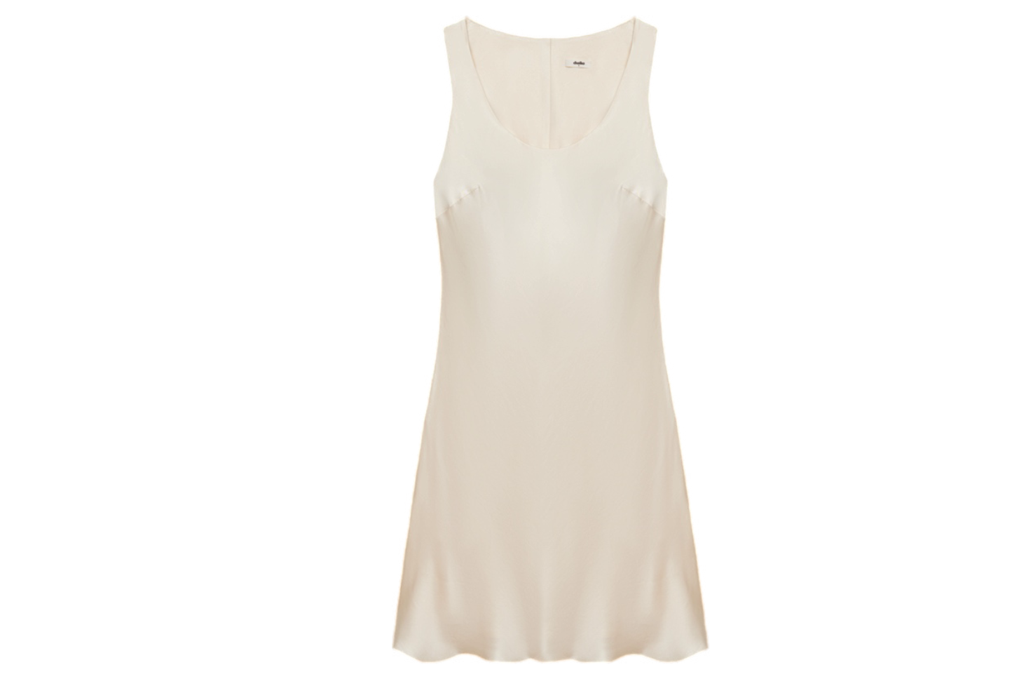 Cream slip dress