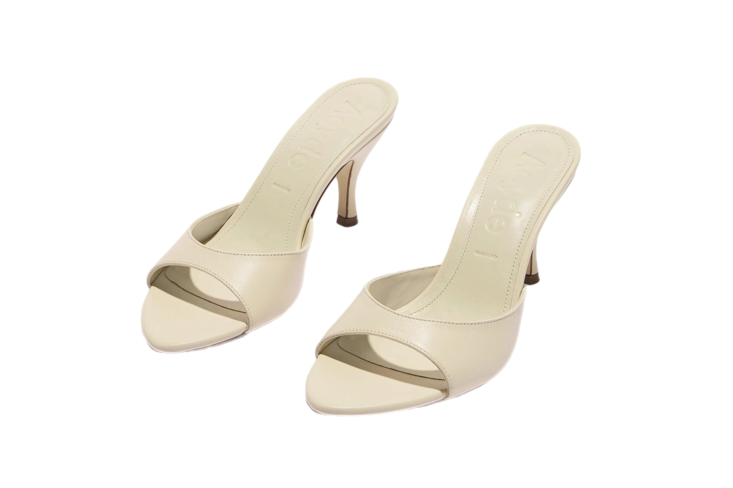 Cream mules