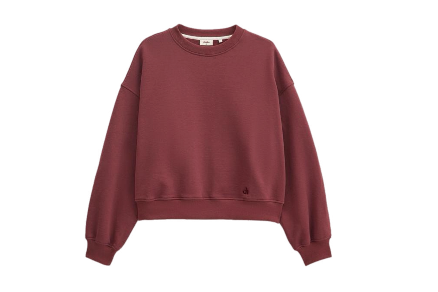 Burgundy sweatshirt