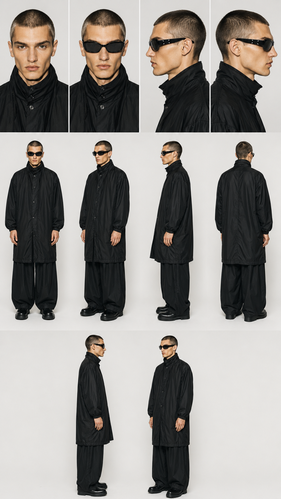 Original character study for the Gentle Monster and Maison Margiela campaign